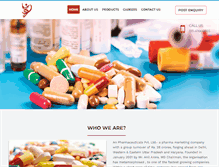 Tablet Screenshot of anpharmaceuticals.com